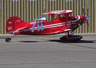 N49310 @ KRTS - Race # 711 1982 Aerotek PITTS SPECIAL S-1S awaiting tow out for morning heat in Biplane Class @ 2009 Reno Air Races - by Steve Nation