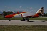 E25-87 @ LIPI - Spain - Air Force CASA C-101EB Aviojet With special tail(Decoration Commemorating the 25th anniversary of the Patrulla Aguila.) and world champion 2010 markings - by Delta Kilo