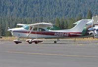 N58646 @ KTRK - 1973 Cessna 182P visiting from Palmdale, CA - by Steve Nation