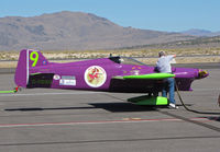 C-FDXO @ KRTS - Race #9 Miss t'witchie is a 2005 Cassutt CASSUTT 3M being refueled after mid-morning Formula #1 heat @ 2009 Reno Air Races - by Steve Nation