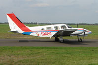 G-BMDK @ EGTK - 1982 Piper PIPER PA-34-220T, c/n: 34-8133155 at Kidlington - by Terry Fletcher