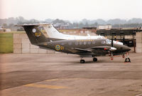 101002 @ EGVA - Super King Air of F21 Wing Swedish Air Force on the flight-line at the 1997 Intnl Air Tattoo at RAF Fairford. - by Peter Nicholson