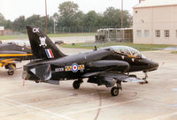 XX331 @ EGVA - Hawk T.1A, callsign Archer, of RAF Leeming's 100 Squadron on the flight-line at the 1997 Intnl Air Tattoo at RAF Fairford. - by Peter Nicholson