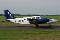 G-BHFH @ EGTK - 1979 Piper PIPER PA-34-200T, c/n: 34-7970482 at Kidlington - by Terry Fletcher