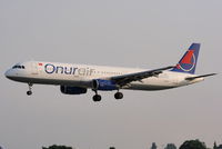 TC-OAL @ EGCC - Onur Air - by Chris Hall