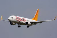 TC-AAH @ EGCC - Pegasus Airlines - by Chris Hall