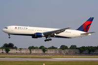 N195DN @ EGCC - Delta Airlines - by Chris Hall