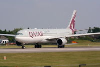 A7-AED @ EGCC - Qatar Airways - by Chris Hall