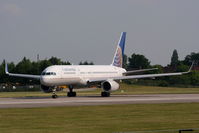 N14121 @ EGCC - Continental Airlines - by Chris Hall