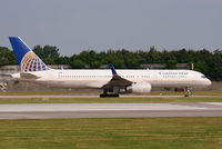 N14121 @ EGCC - Continental Airlines - by Chris Hall