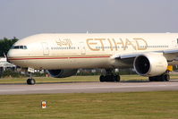 A6-ETF @ EGCC - Etihad Airways - by Chris Hall