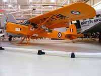 WE600 @ EGWC - In 1955 Auster Aircraft Limited modified two T7s (WE563 and WE600) for the 1956 Commonwealth Trans-Antarctic Expedition led by Dr Vivian Fuchs, changes  included extra radio equipment, larger tail surfaces, the ability to be fitted with floats or skis. - by Chris Hall