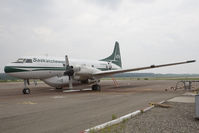 C-GYSK @ CYVC - Goverment of Saketchewan CV580