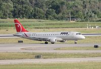 N608CZ @ DTW - Compass E175