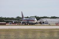 N741CK @ OSC - Kalitta 747-400 - by Florida Metal