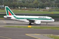 I-BIML @ EHAM - Alitalia taxiing for departure - by Robert Kearney