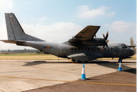 T19B-19 @ EGVA - CN-235 of Ala 35 Spanish Air Force on display at the 1997 Intnl Air Tattoo at RAF Fairford. - by Peter Nicholson