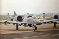 82-0655 @ EGVA - A-10A Thunderbolt, callsign Panther 22, of 81st Fighter Squadron/52nd Fighter Wing based at Spangdahlem on the flight-line at the 1997 Intnl Air Tattoo at RAF Fairford. - by Peter Nicholson