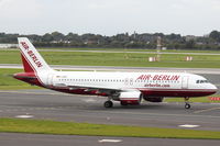 D-ABDF @ EDDL - Air Berlin, Airbus A320-214, CN: 2820 - by Air-Micha