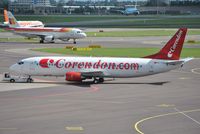 TC-TJC @ EHAM - Corendon on push-back - by Robert Kearney