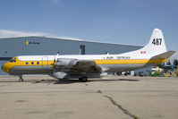 C-FZCS @ CYQF - Air Spray L-188