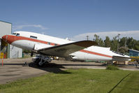 C-FDTH @ CYQF - DC-3