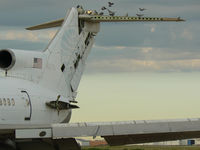 N4730 @ AMA - Former Pam Am 727 at Amarillo - this airframe is currently used for law enforcement and fire department training.