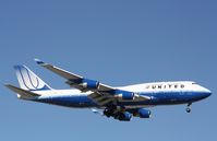 N116UA @ KORD - Boeing 747-400
