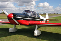 G-IOSO @ EGBR - Jodel DR1050 Ambassadeur at Breighton Airfield's Helicopter Fly-In in September 2010. - by Malcolm Clarke