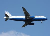 N438UA @ MCO - United A320 - by Florida Metal