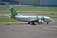 PH-XRY @ EHAM - Transavia taxiing out for departure - by Robert Kearney