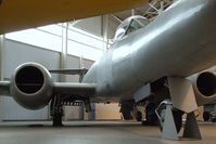 WK935 - Gloster Meteor F8 converted for tests with prone pilot position in the front cockpit at the RAF Museum, Cosford - by Ingo Warnecke