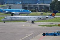D-ACKL @ EHAM - Lufthansa Regional taxiing for departure