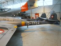 J-1704 - DeHavilland D.H.112 Venom FB54 at the RAF Museum, Cosford - by Ingo Warnecke