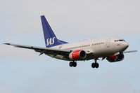 LN-RPZ @ EGCC - SAS Braathens - by Chris Hall