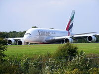 A6-EDI @ EGCC - Emirates - by Chris Hall