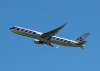 N387AM @ DFW - American 767 with winglets departing DFW. - by paulp
