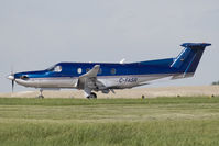 C-FASR @ CYYC - PC-12 - by Andy Graf-VAP