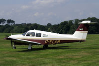 D-ELAM @ EBDT - arrival at the 2010 oldtimer fly-in.