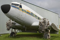 CF-VQV @ CYQF - DC-3