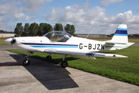 G-BJZN @ EGBR - Slingsby T67M at Breighton Airfield, September 2010. - by Malcolm Clarke