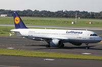 D-AIPX @ EDDL - Lufthansa, Airbus A320-211, CN: 147, Aircraft Name: Mannheim - by Air-Micha