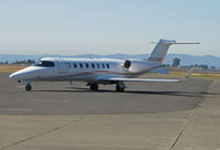 N45NM @ KAPC - HM International 2004 Learjet 45 arriving from KTUL (Tulsa Intl Airport, OK) - by Steve Nation