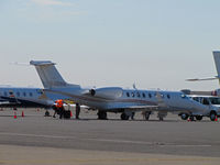 N45NM @ KAPC - HM International 2004 Learjet 45 on bizjet ramp in from KTUL (Tulsa Intl Airport, OK) - by Steve Nation