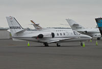 N550RS @ KAPC - Santiago Communities finely aged 1974 Cessna 500 at Napa, CA - by Steve Nation