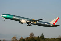 TC-JJF @ KPAE - KPAE Boeing 127 departing on first flight today and carrying N6009F as the test reg.