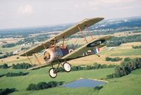 N1845D - Sopwith F.1 Camel Replica - by Eric Preston