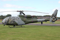 G-ZZLE @ EGBR - Westland SA-341C Gazelle HT2 at Breighton Airfield's Helicopter Fly-In in September 2010. - by Malcolm Clarke