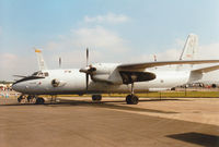405 @ EGVA - An-26 Curl,  callsign 3405, of the Hungarian Air Force on display at the 1997 Intnl Air Tattoo at RAF Fairford. - by Peter Nicholson
