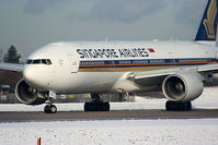 9V-SVD @ EGCC - Singapore Airlines - by Chris Hall